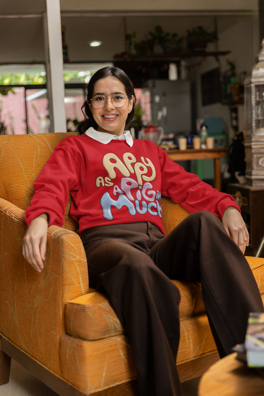 Appy as a Pig in Muck Sweater