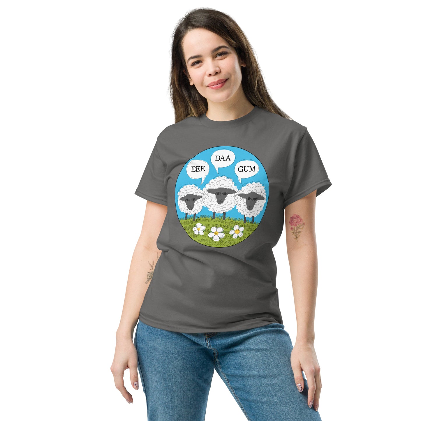 Eee By Gum Yorkshire Sheep T-Shirt