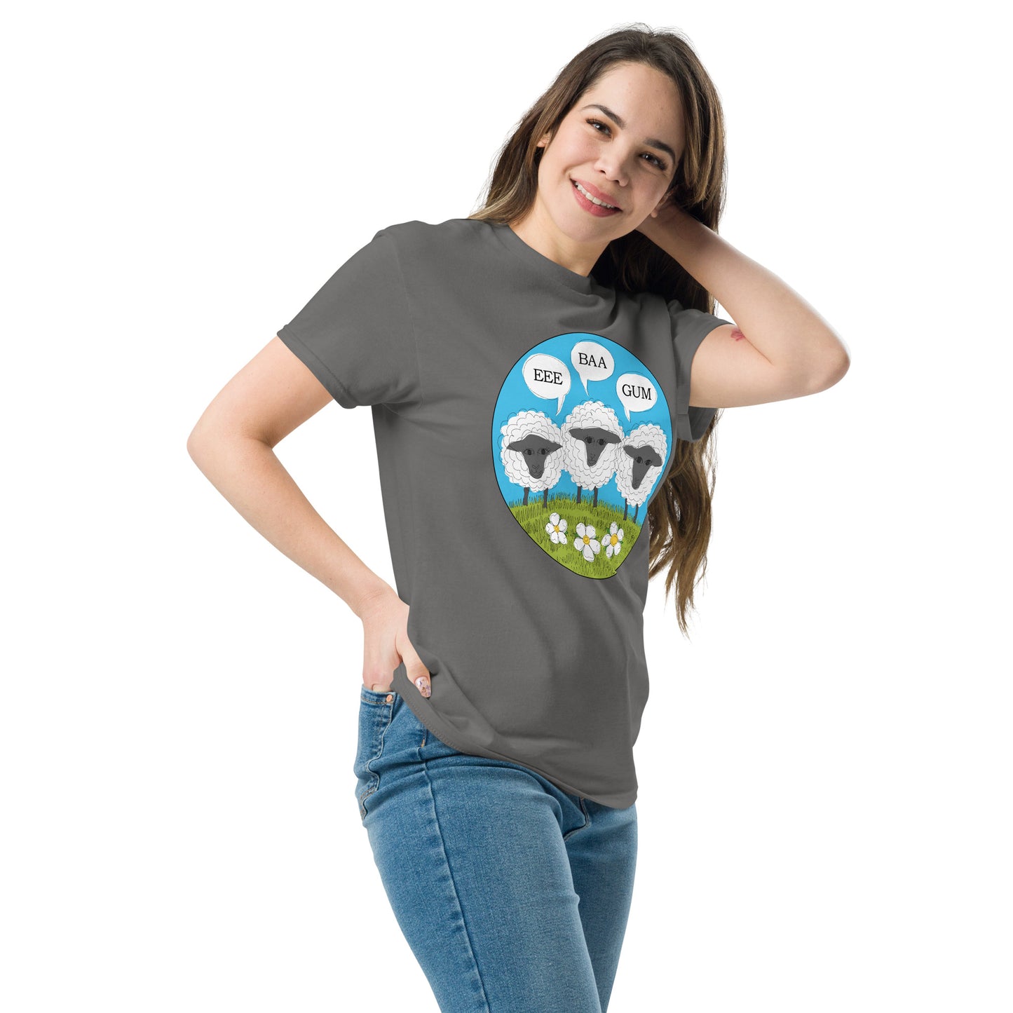 Eee By Gum Yorkshire Sheep T-Shirt