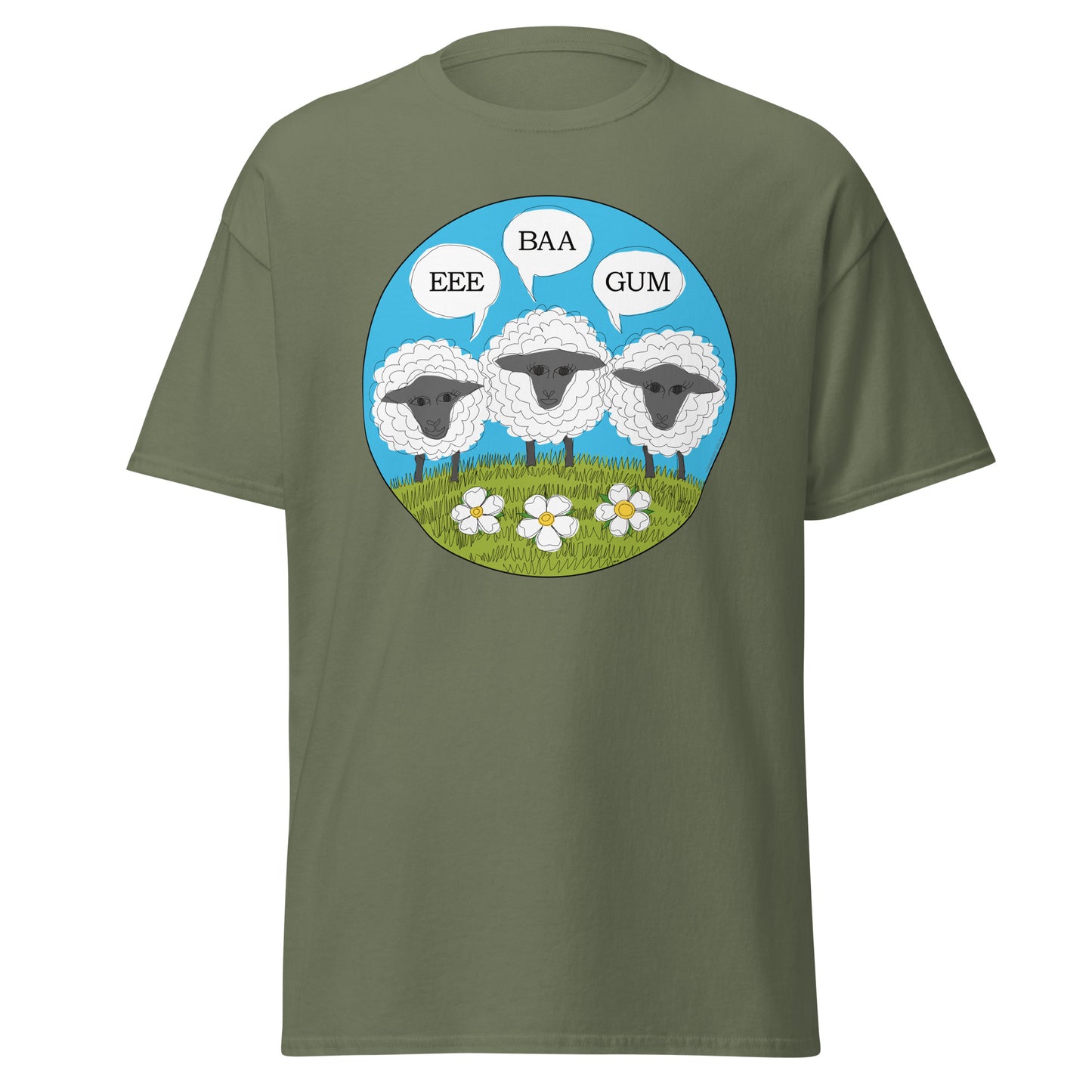 Eee By Gum Yorkshire Sheep T-Shirt