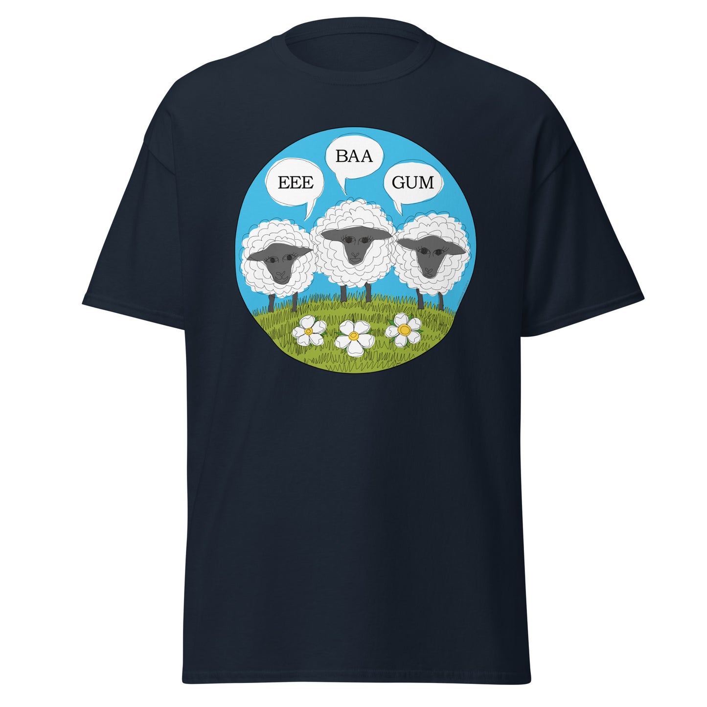 Eee By Gum Yorkshire Sheep T-Shirt