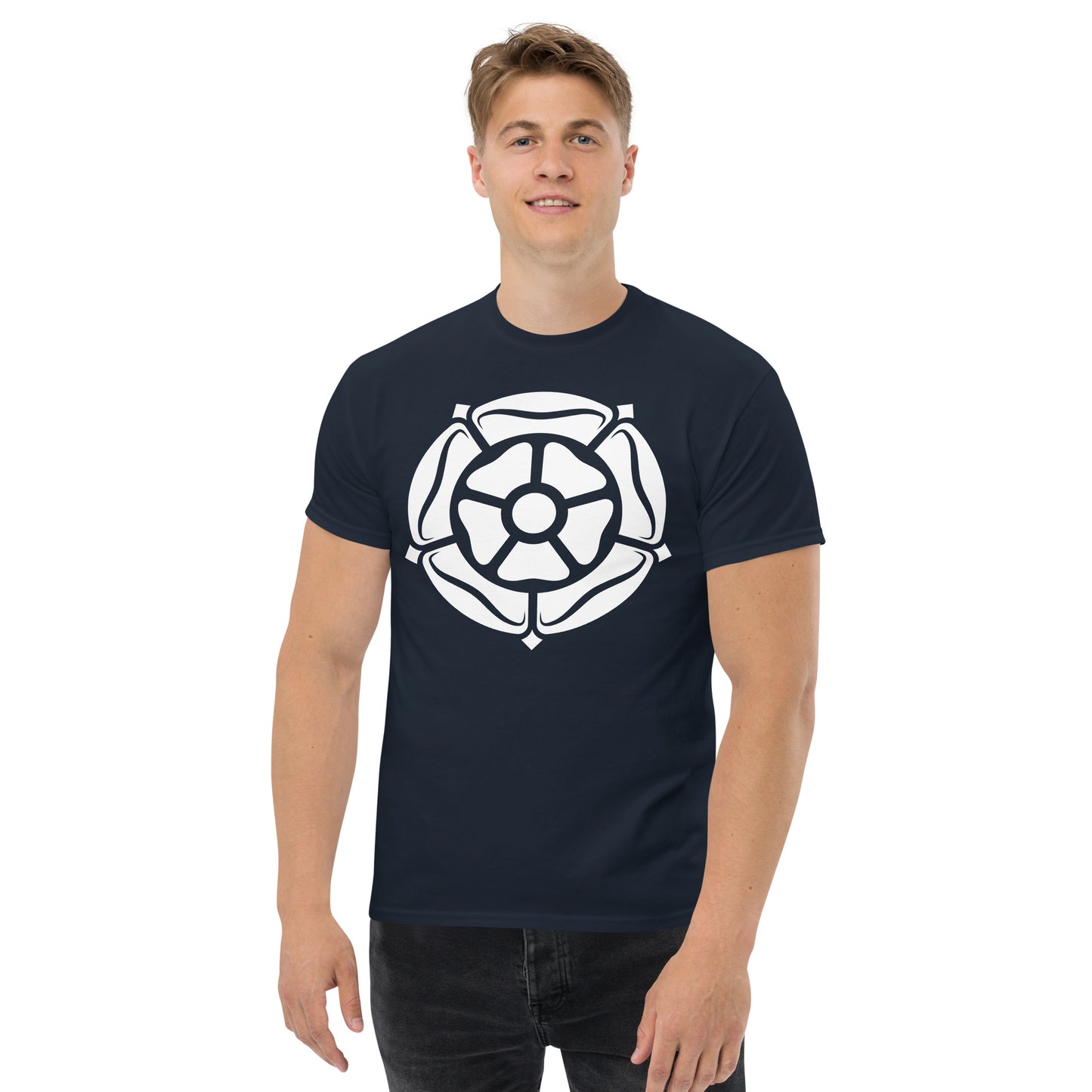 Yorkshire T-shirt – White Rose