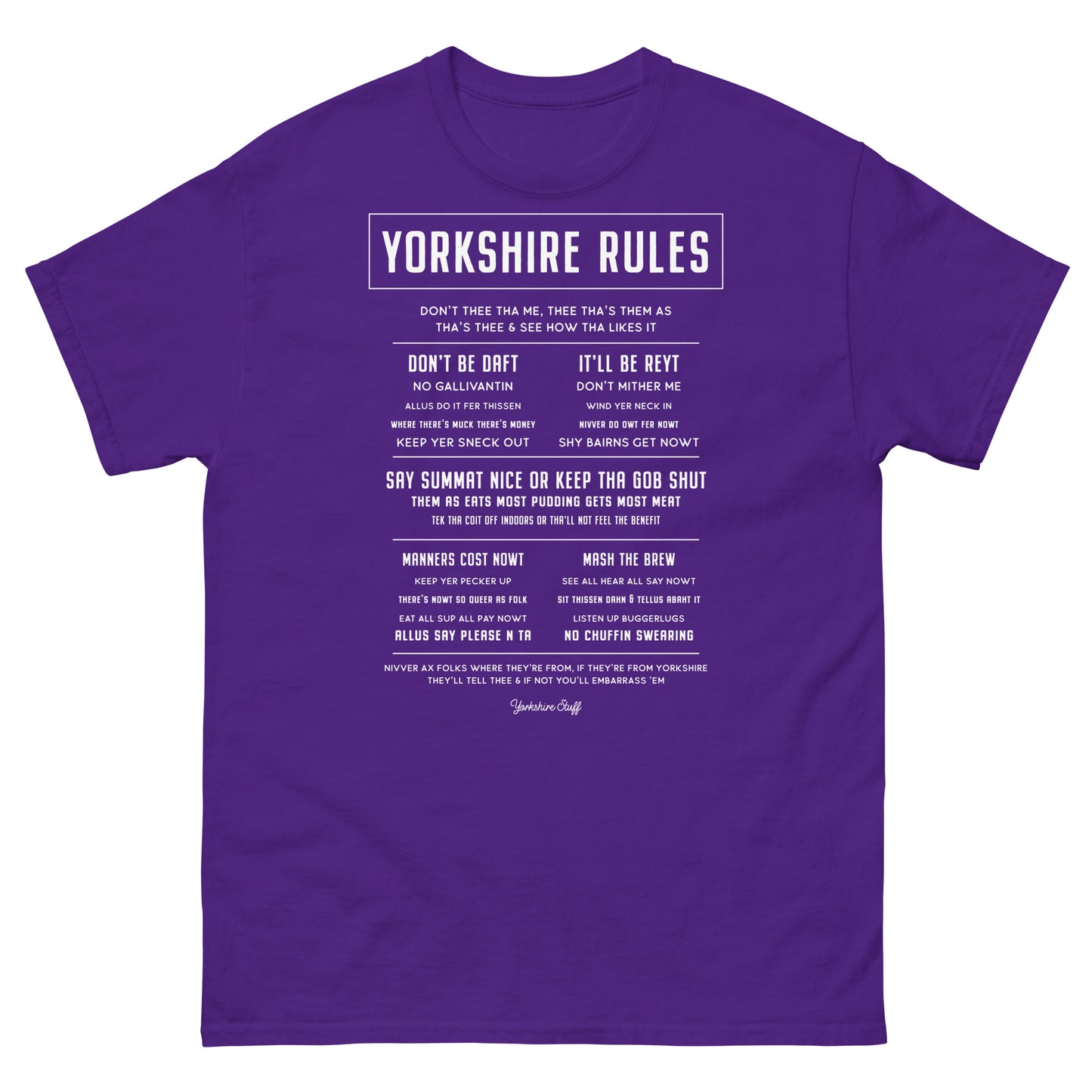 Yorkshire Rules T-Shirt
