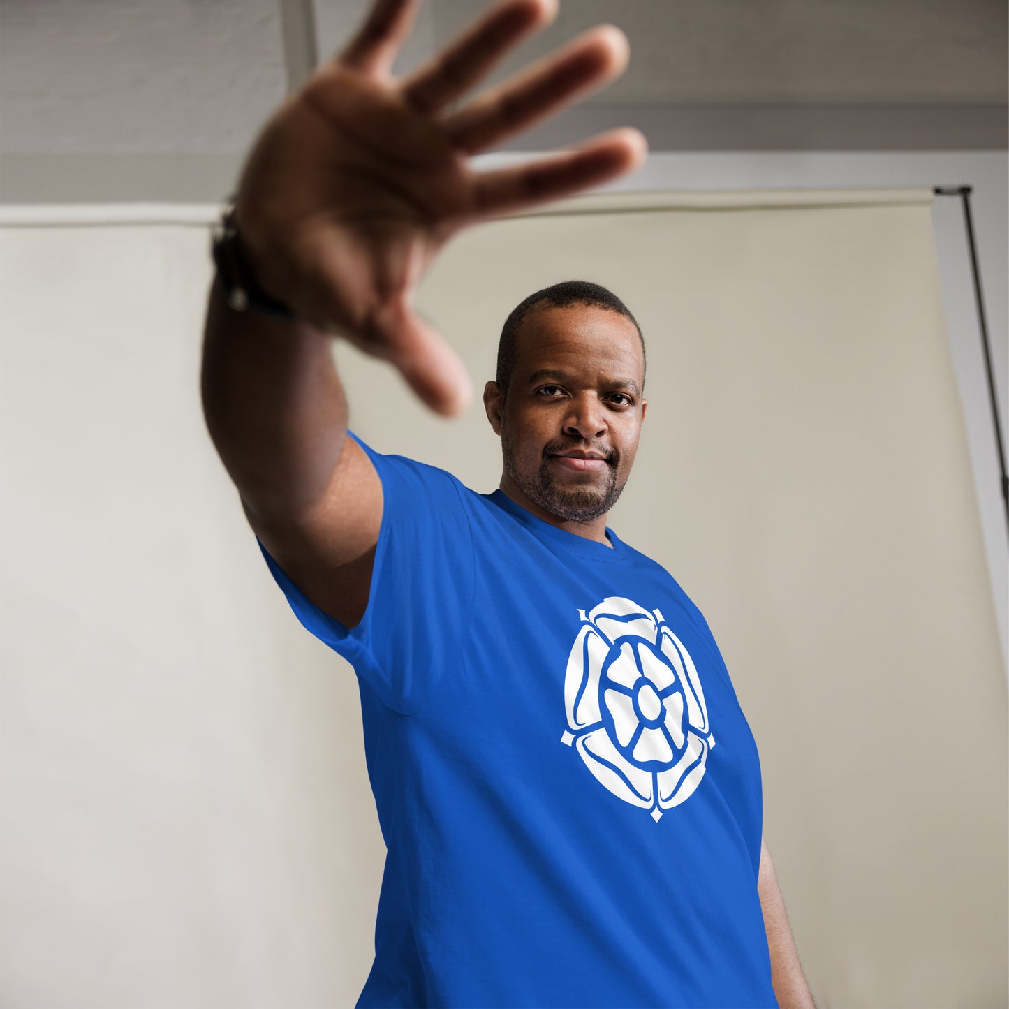 Yorkshire T-shirt – White Rose