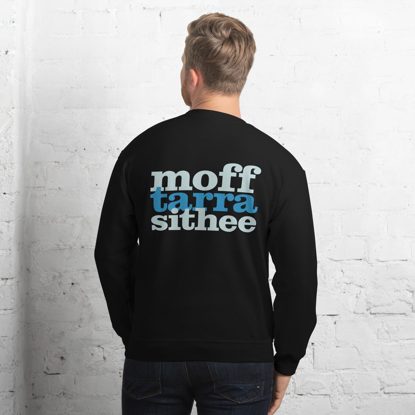 Ey Up Sithee Front and Back Print Sweater