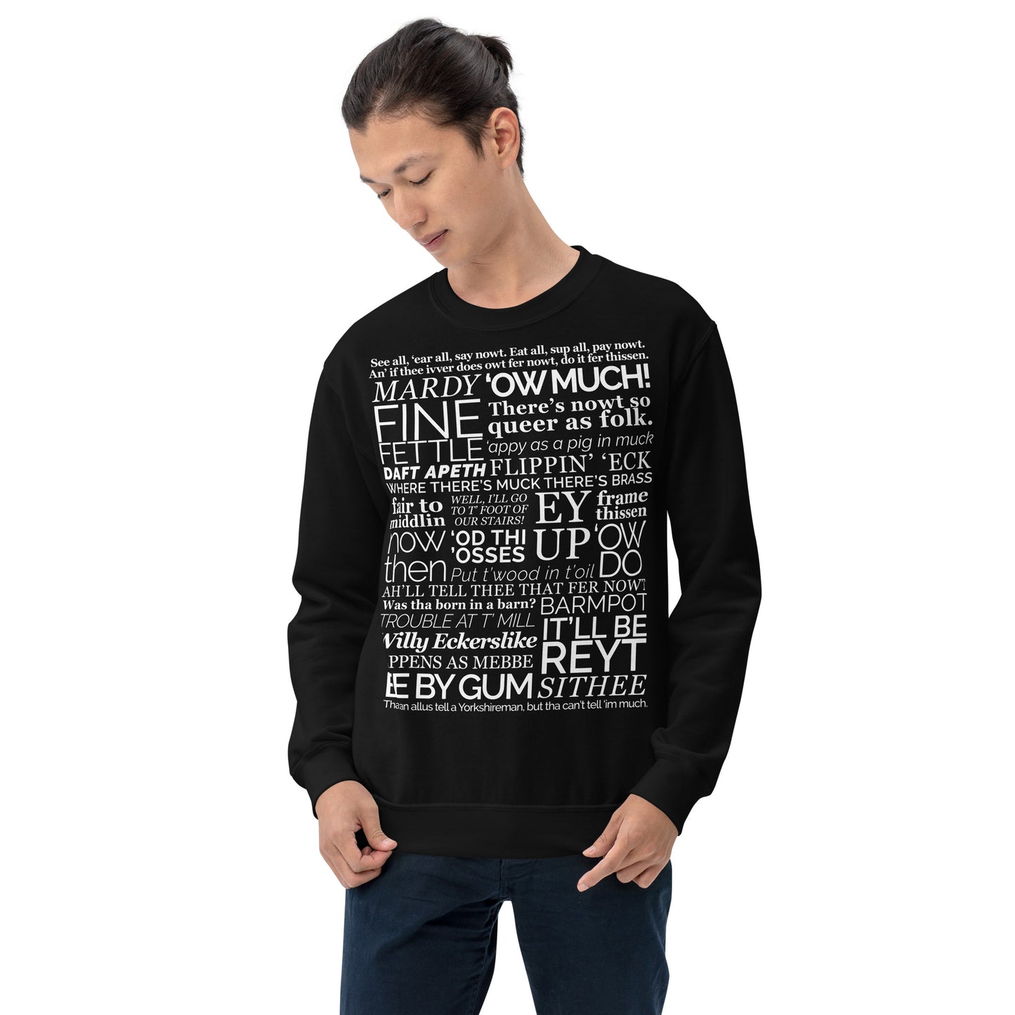 Yorkshire Dialect Sayings Sweater