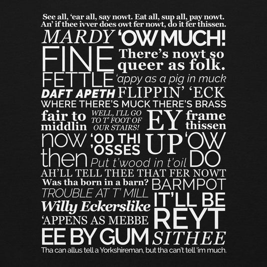 Yorkshire Dialect Sayings Sweater