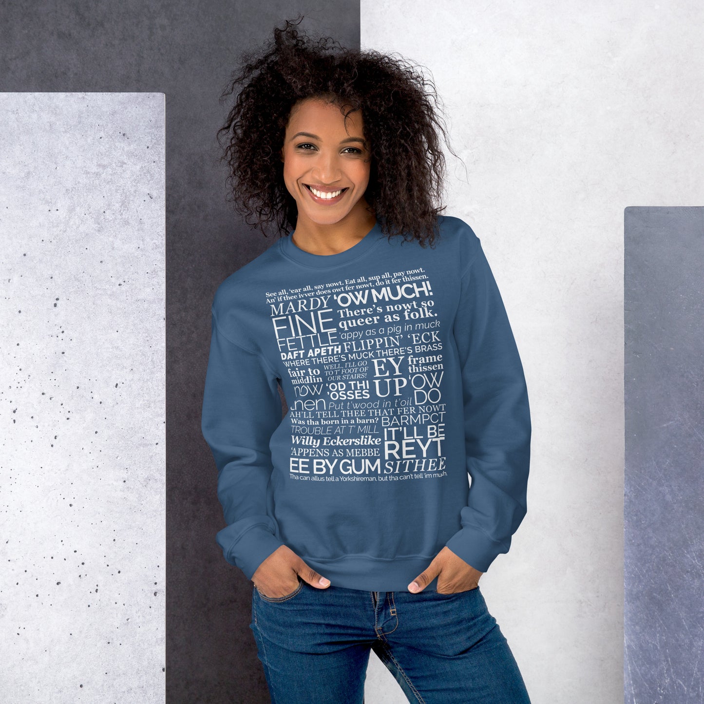 Yorkshire Dialect Sayings Sweater