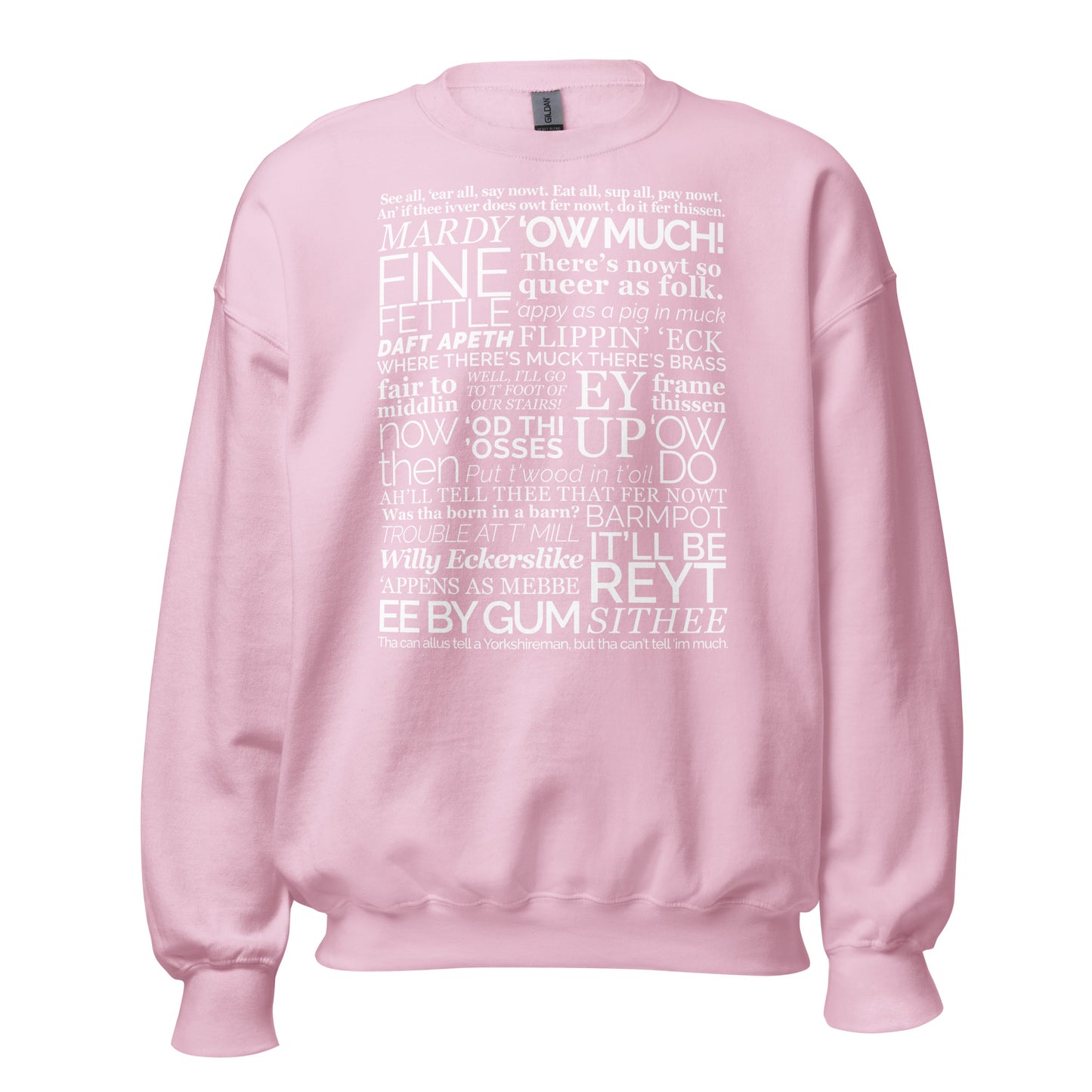 Yorkshire Dialect Sayings Sweater