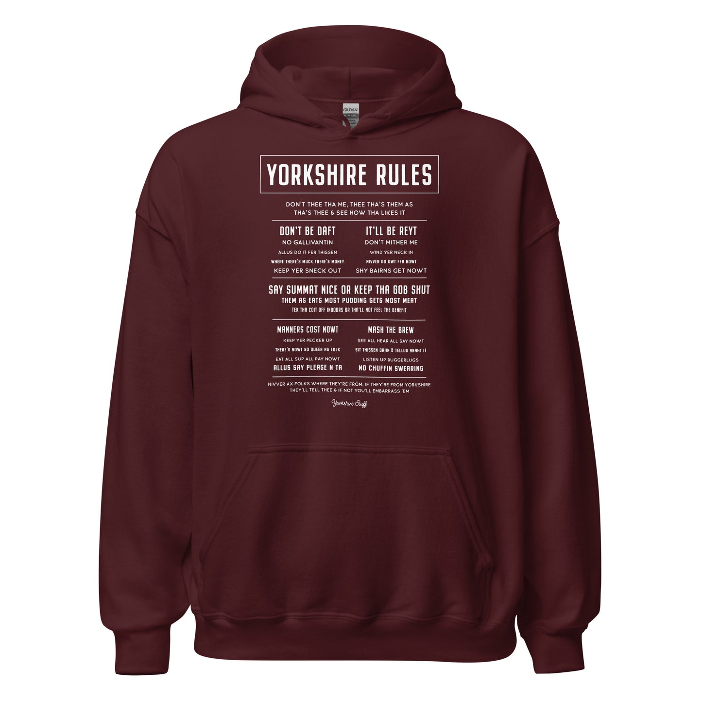 Yorkshire Rules Hoodie