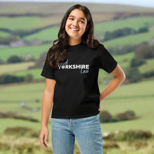 Kids Proud Yorkshire Lass T-shirt