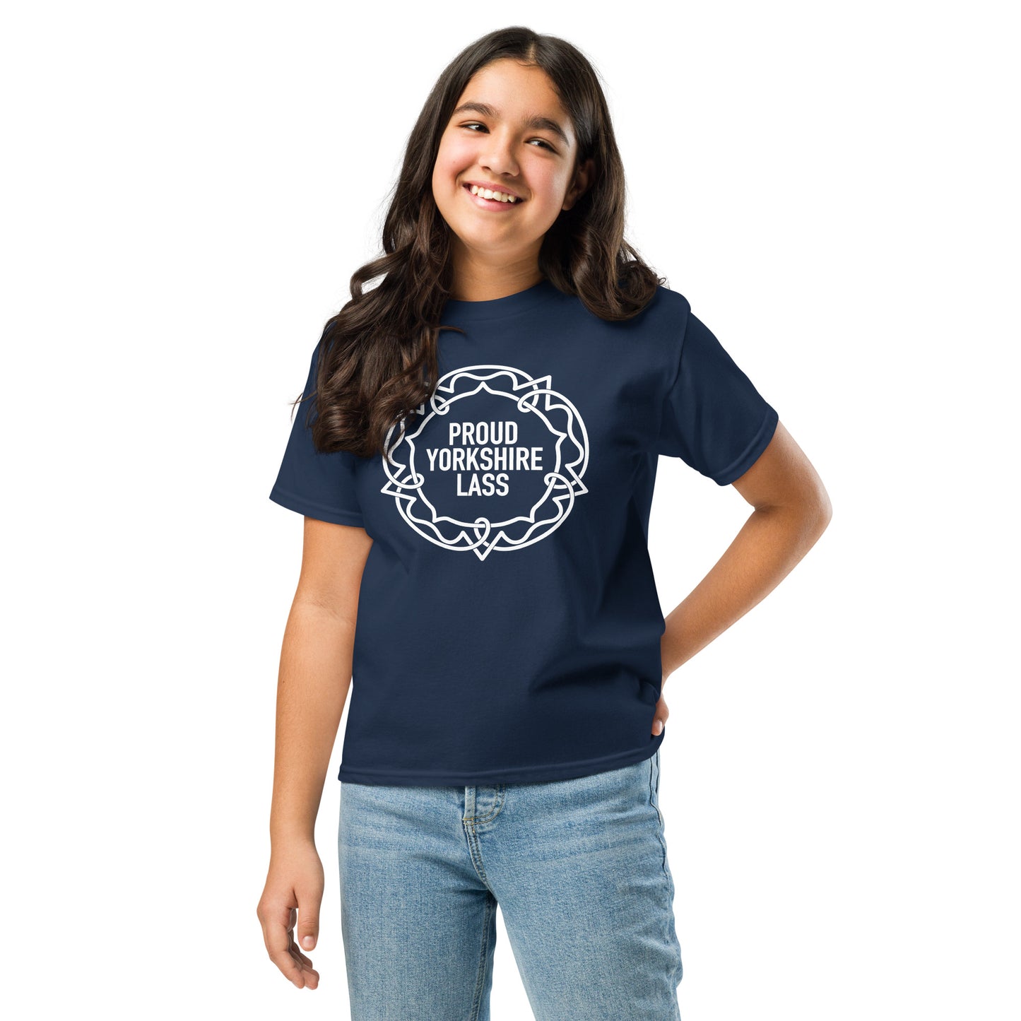 Proud Yorkshire Lass Kids T-Shirt