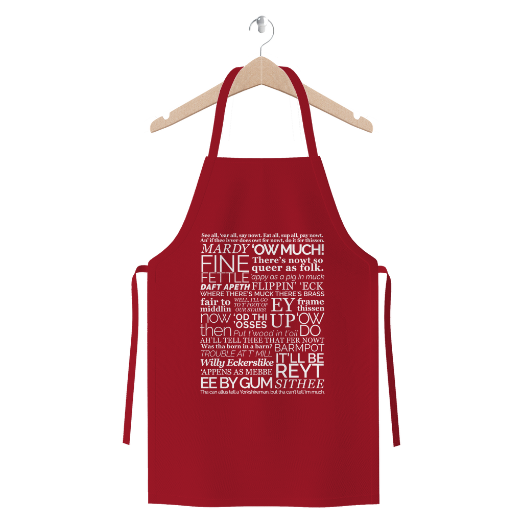 Yorkshire Sayings Apron