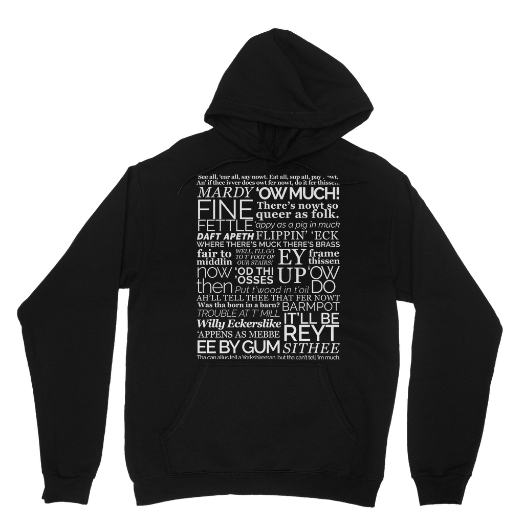 Yorkshire Sayings Hoodie