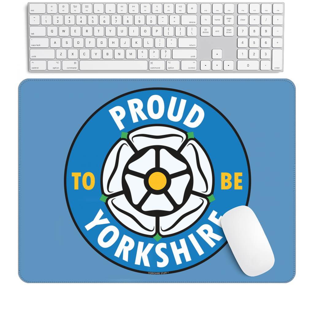 Proud to be Yorkshire Large Mouse Pad (80x59cm)