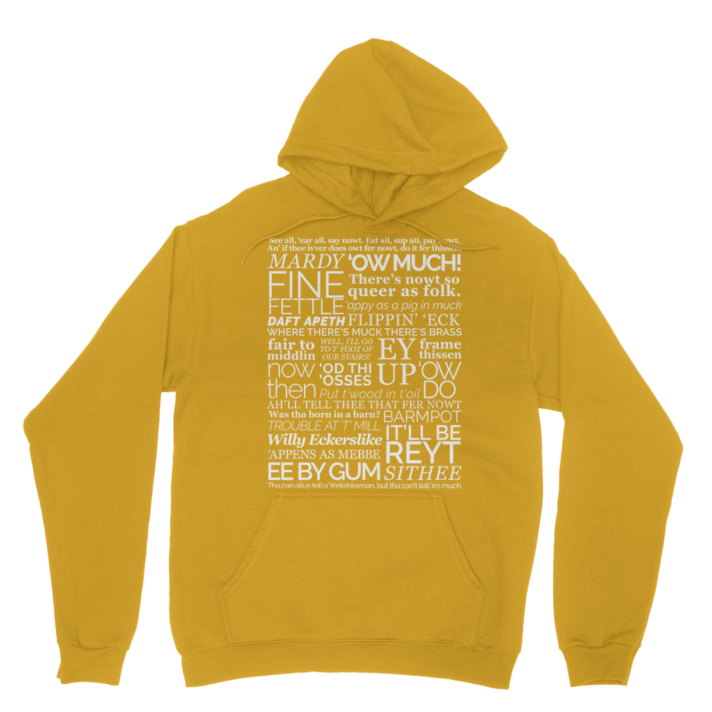 Yorkshire Sayings Hoodie