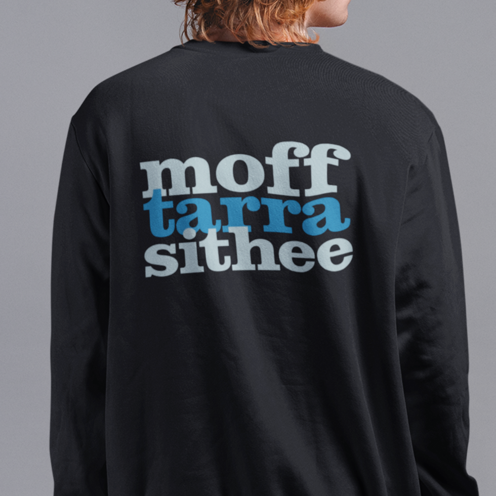 Ey Up Sithee Front and Back Print Sweater