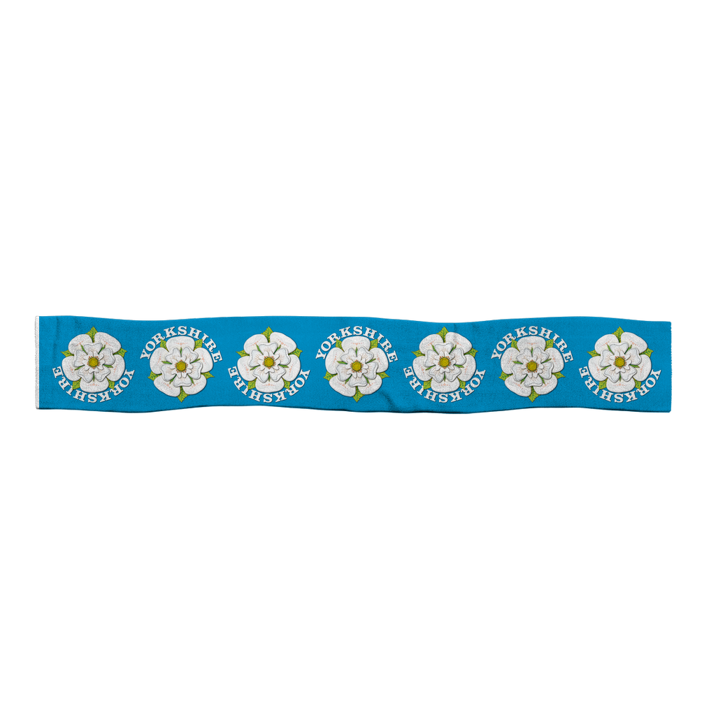 Yorkshire Rose Satin Scarf