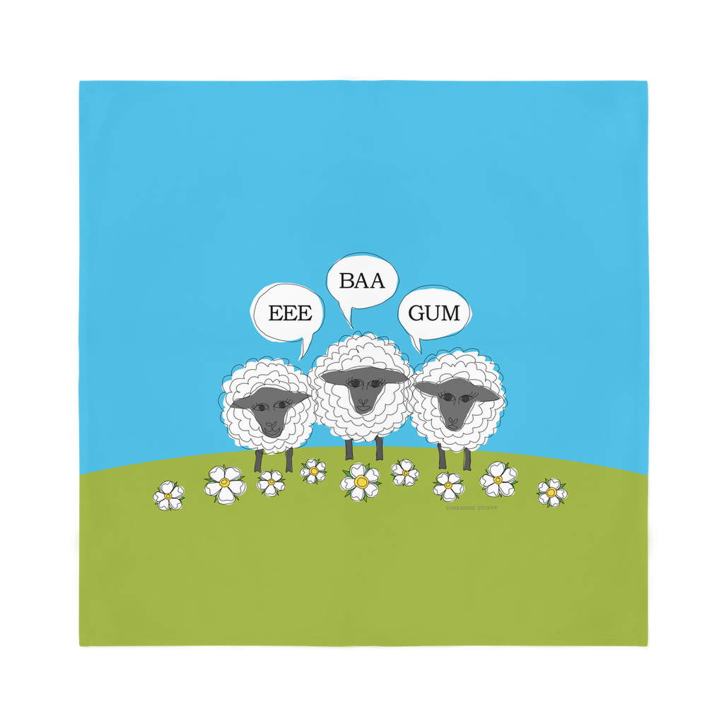 Eee Baa Gum Sheep Small Scarf