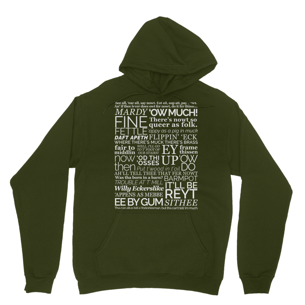 Yorkshire Sayings Hoodie