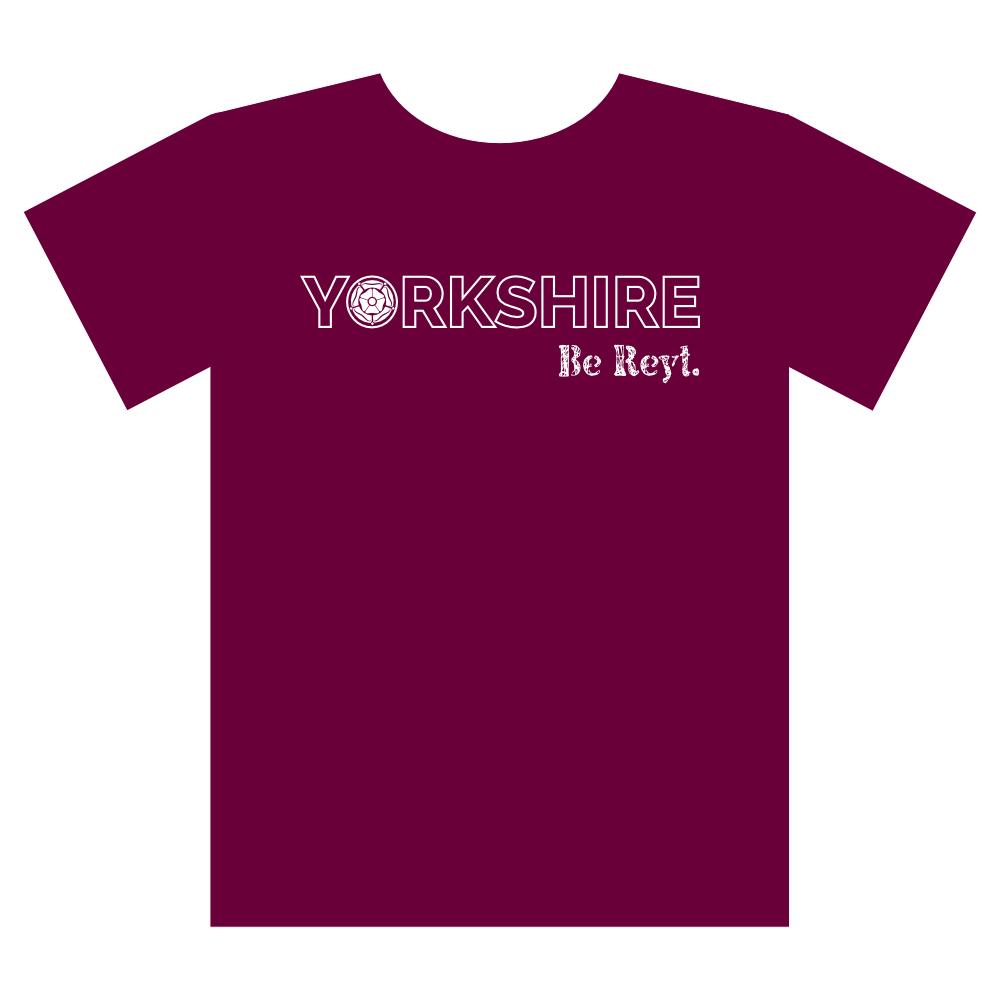 Sale Yorkshire Be Reyt T-shirt