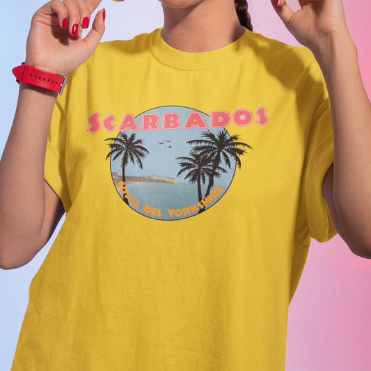 Scarborough T-shirt, Scarbados Costa Del Yorkshire