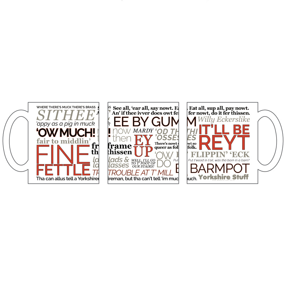Yorkshire Dialect Mug
