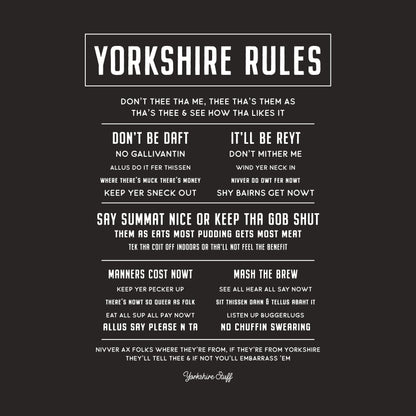 Yorkshire Rules T-Shirt