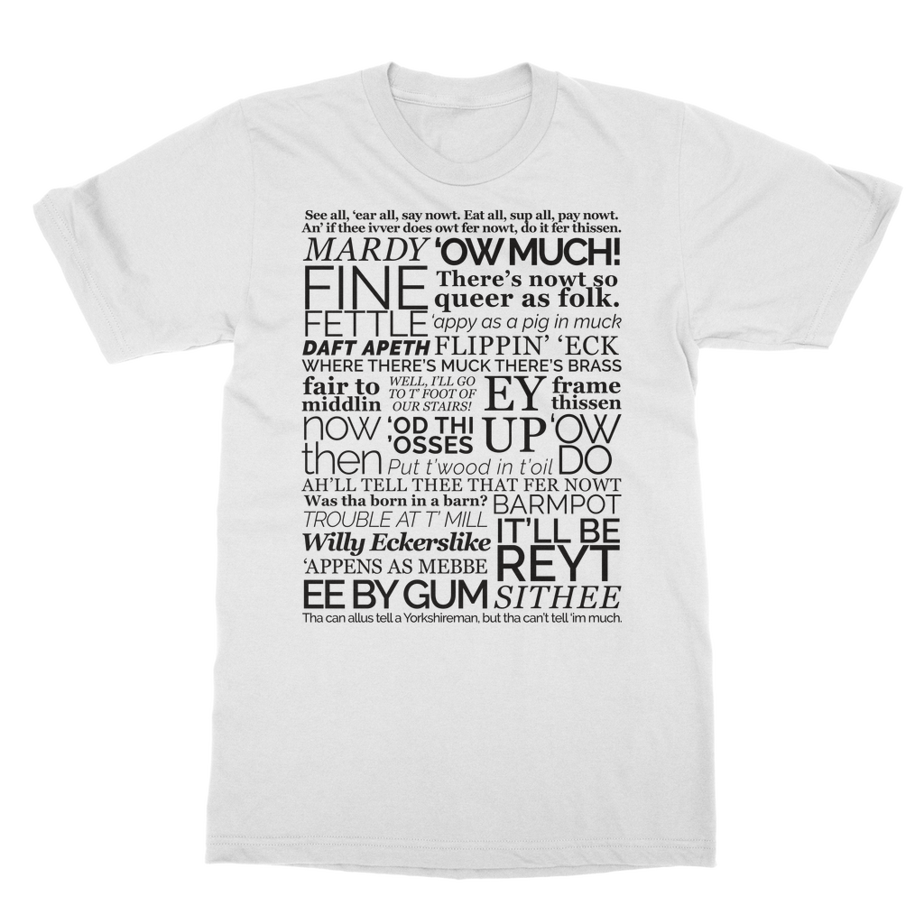 Yorkshire Sayings T-Shirt