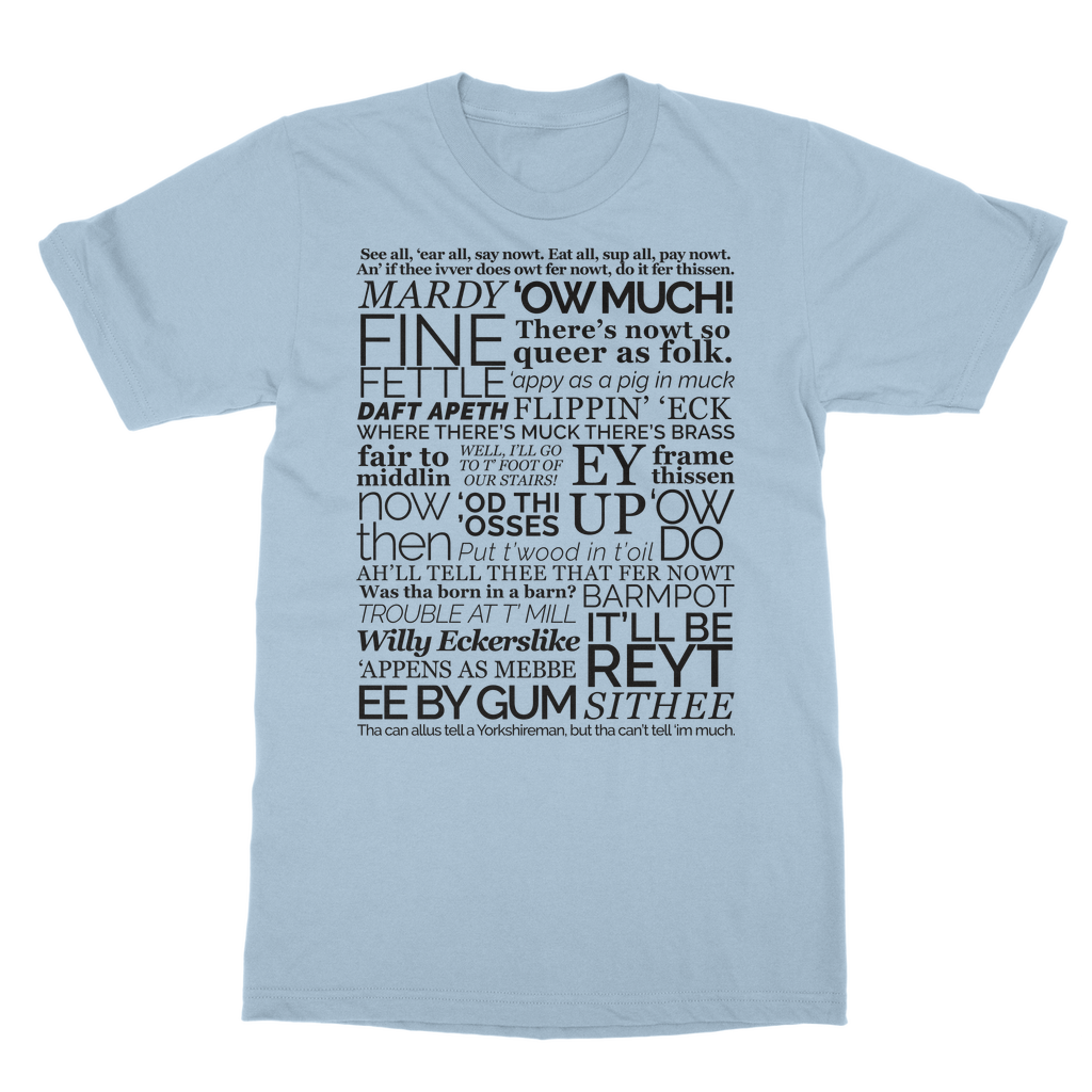 Yorkshire Sayings T-Shirt