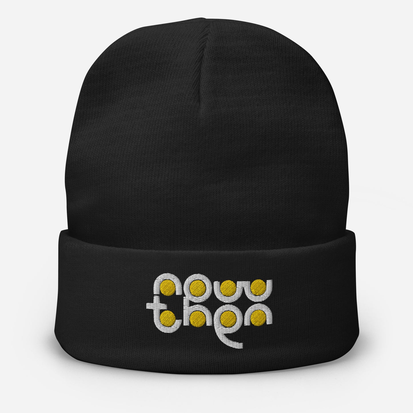 Now Then Embroidered Beanie