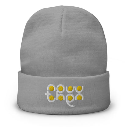 Now Then Embroidered Beanie