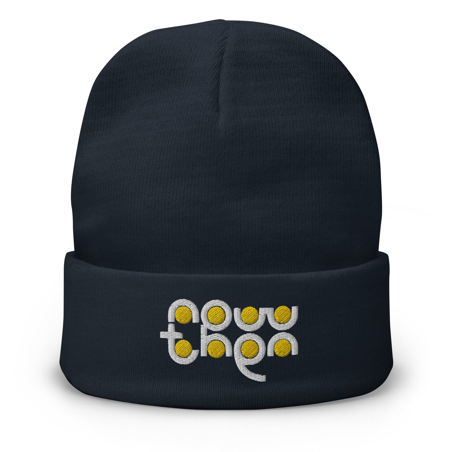 Now Then Embroidered Beanie