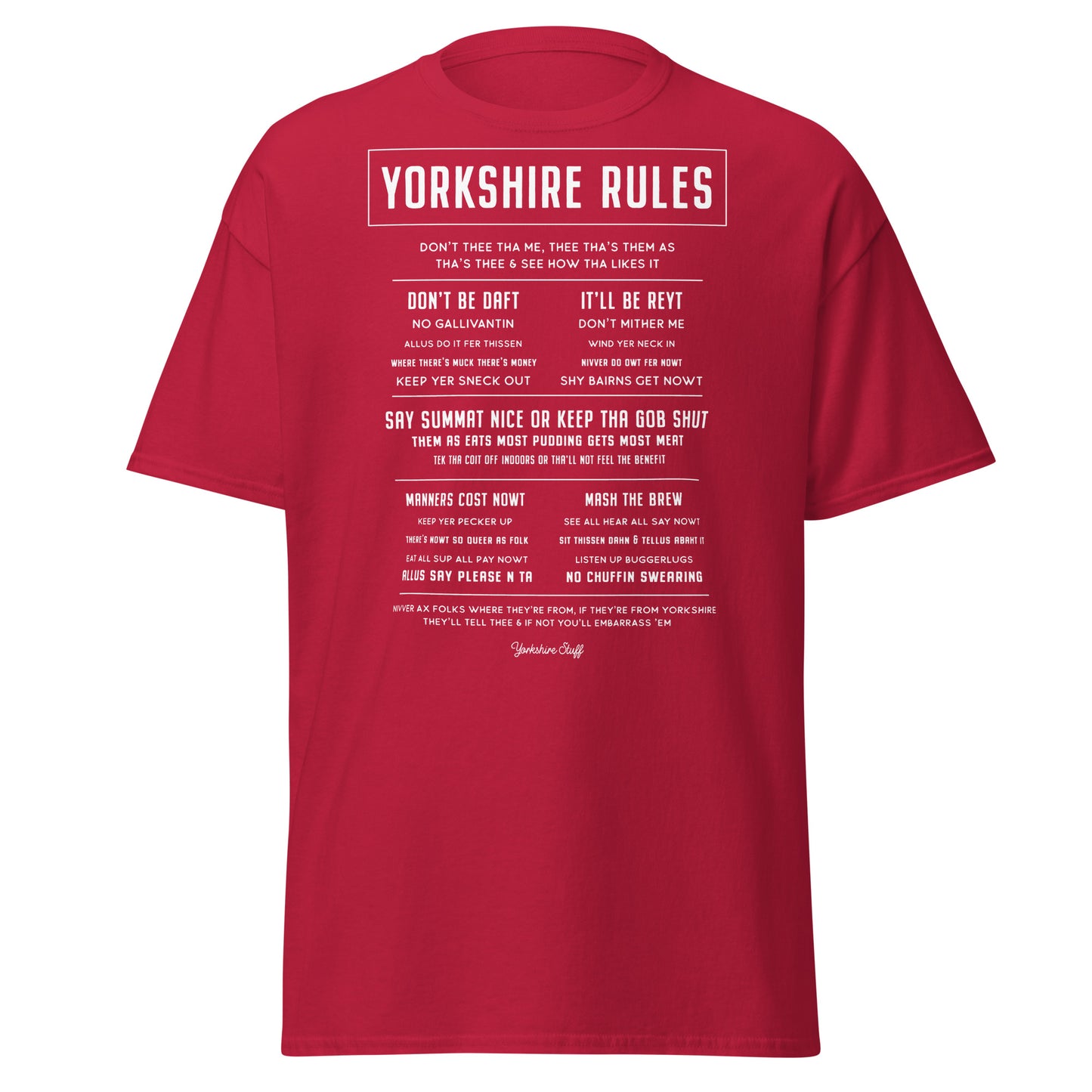 Yorkshire Rules T-Shirt