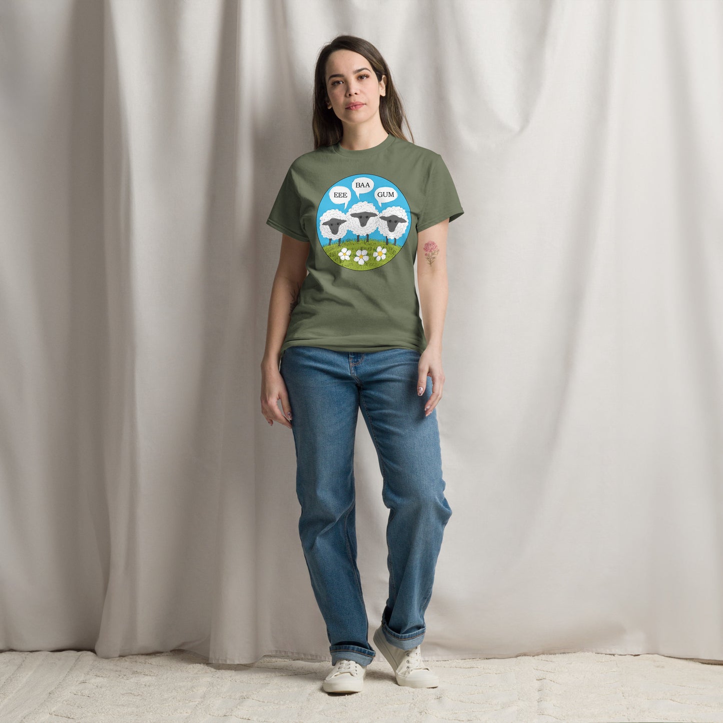 Eee By Gum Yorkshire Sheep T-Shirt