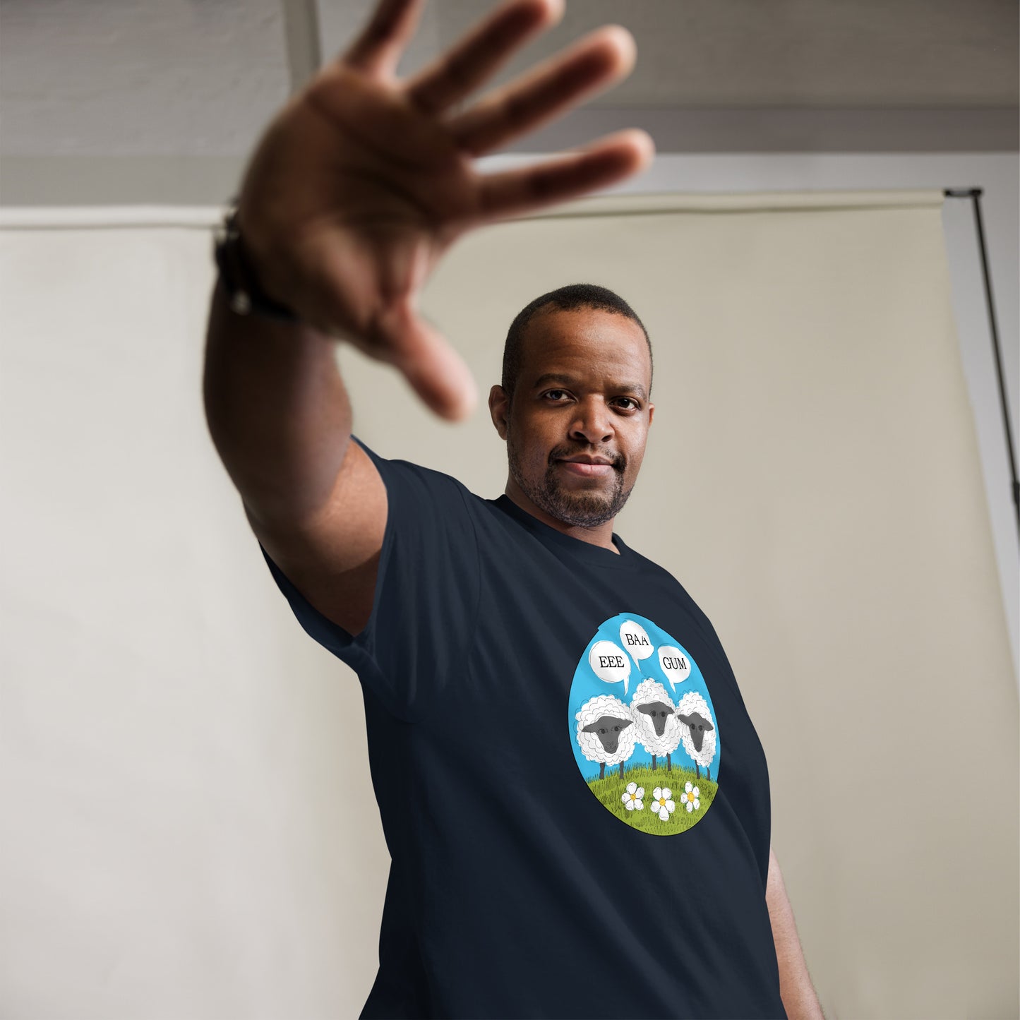 Eee By Gum Yorkshire Sheep T-Shirt