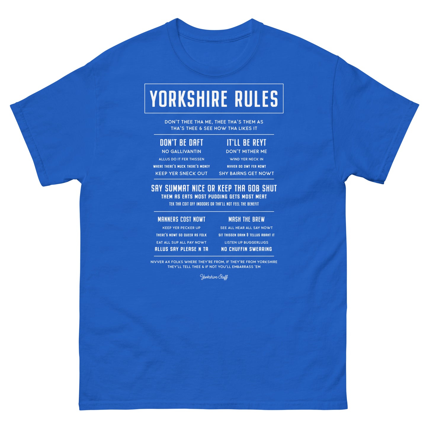 Yorkshire Rules T-Shirt