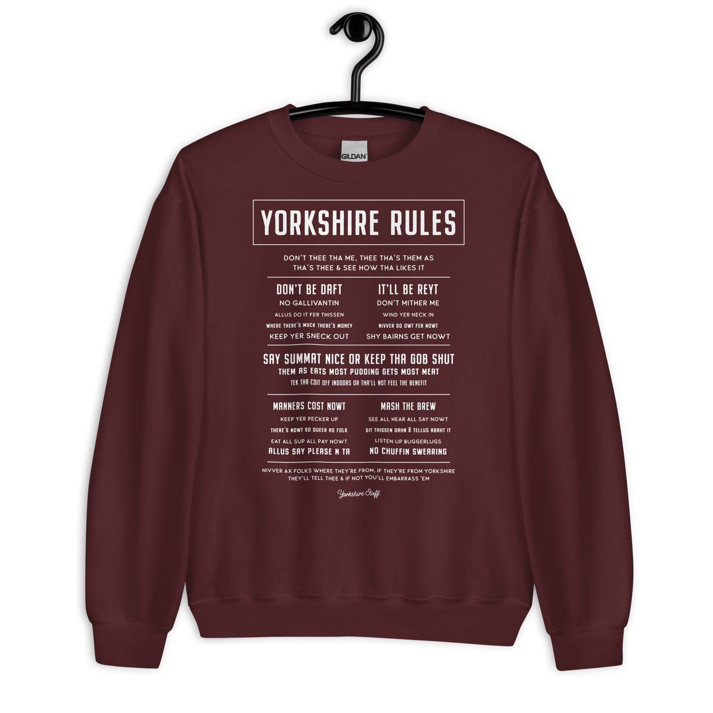 Yorkshire Rules Sweater