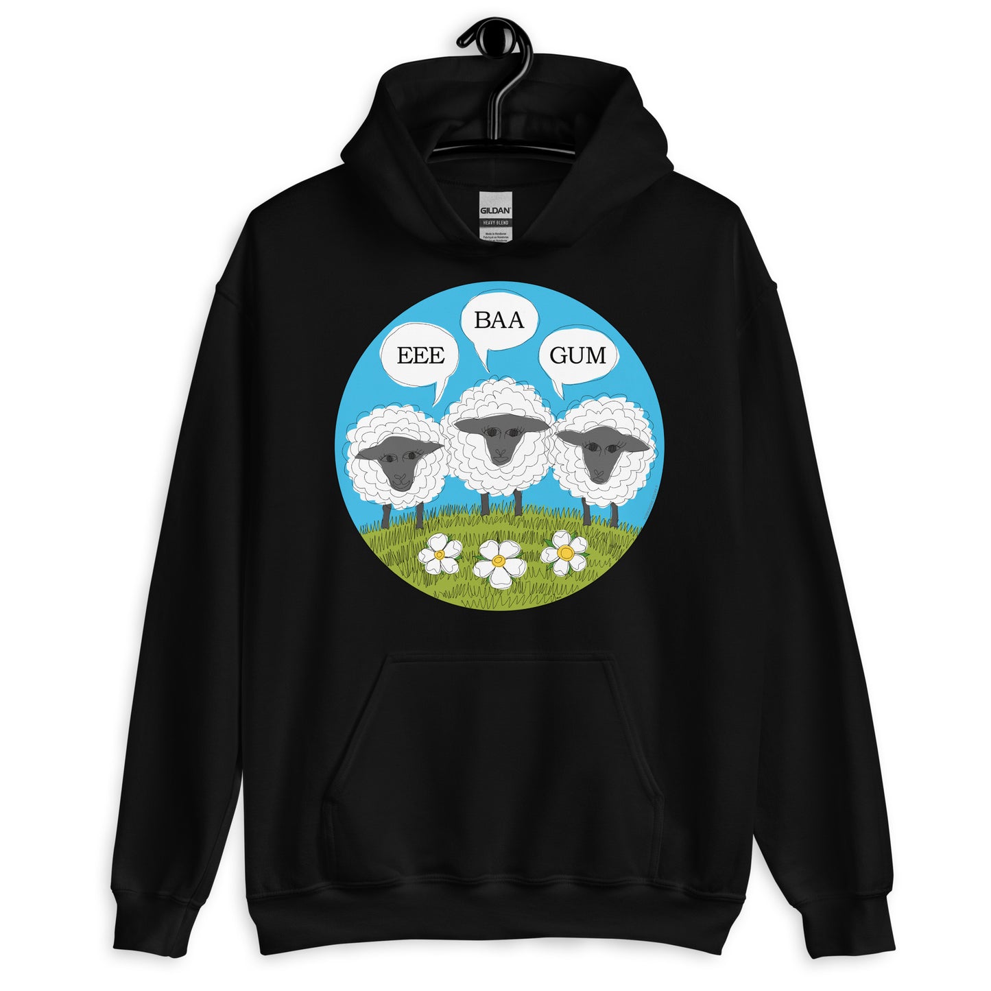 Eee By Gum Yorkshire Sheep Hoodie
