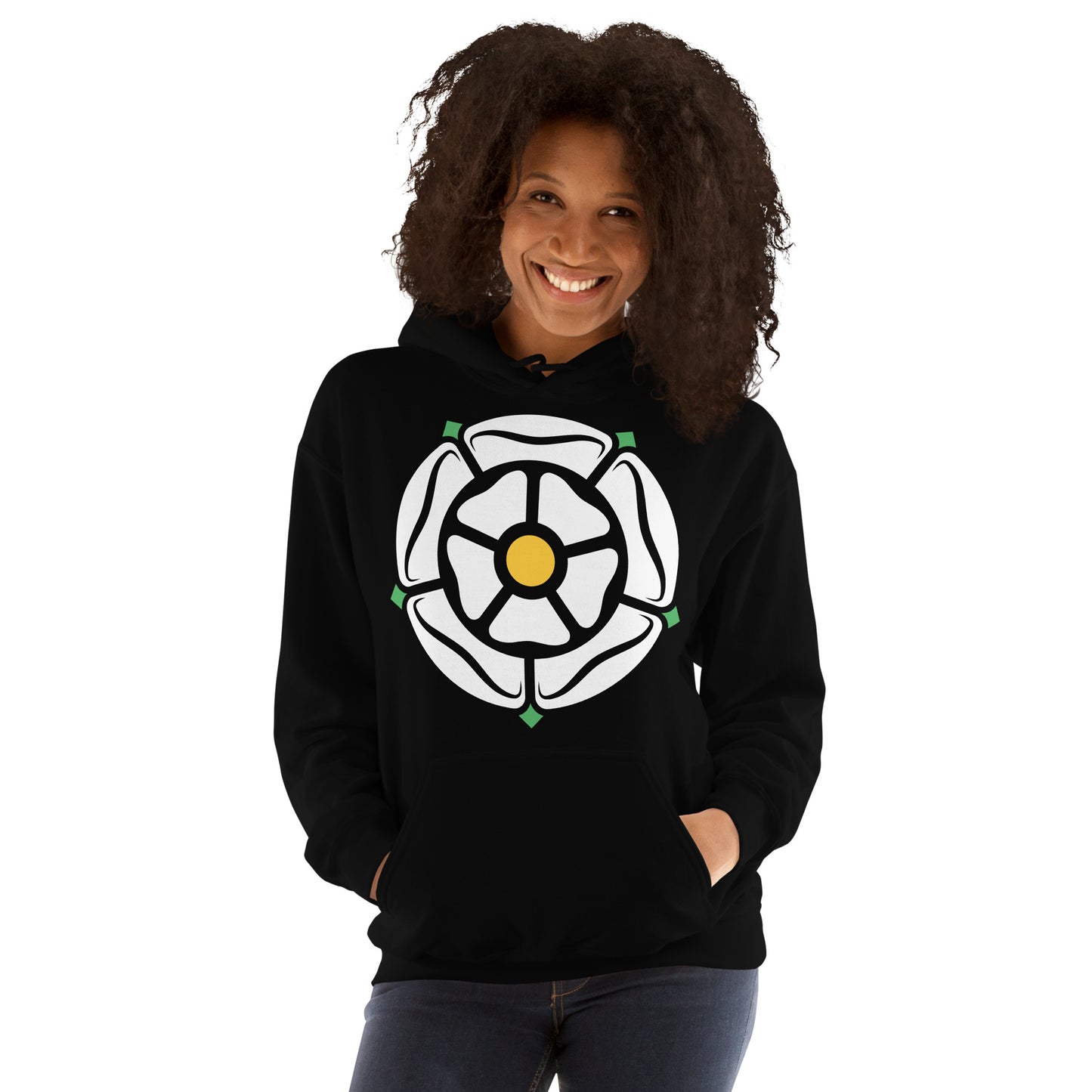 White Rose Hoodie