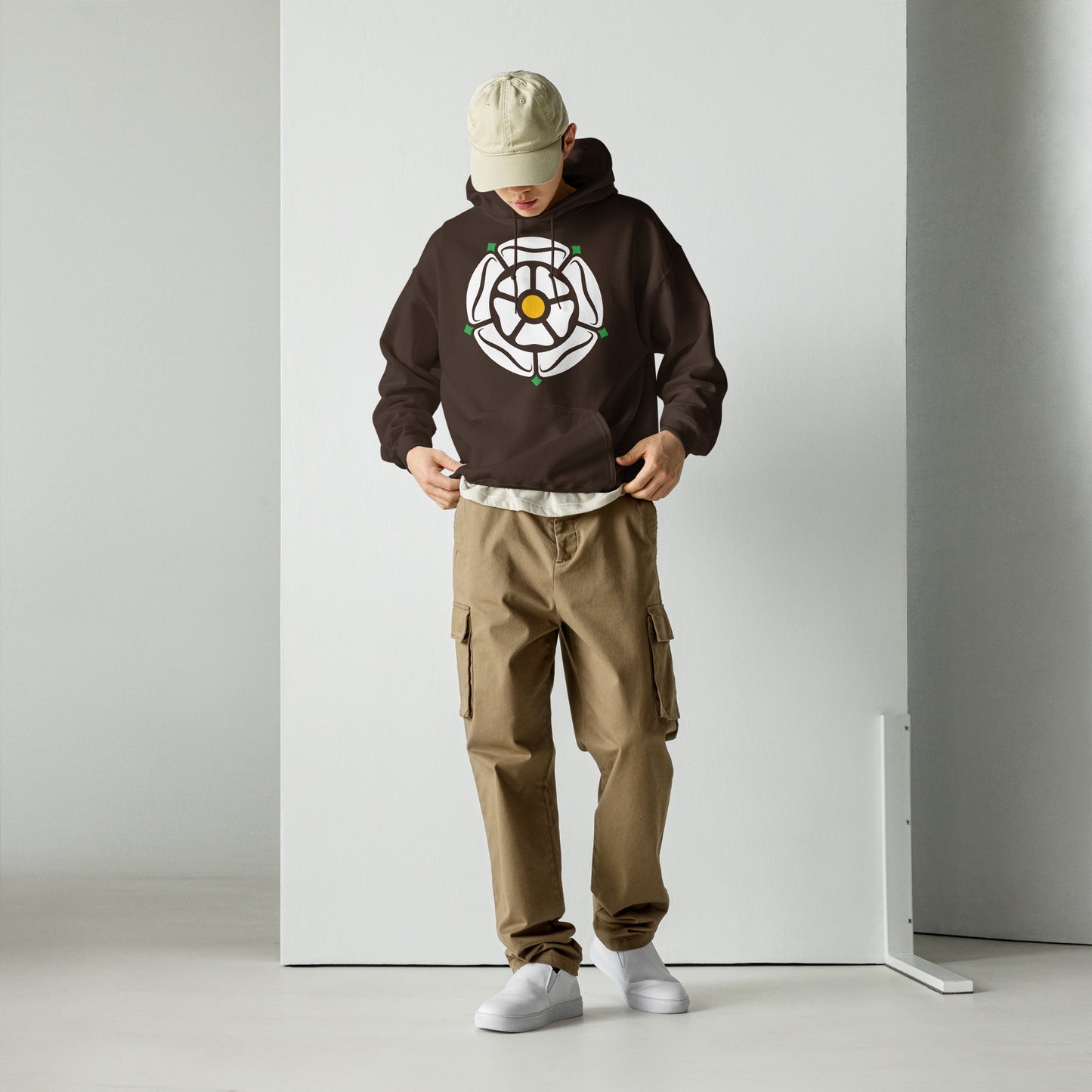 White Rose Hoodie
