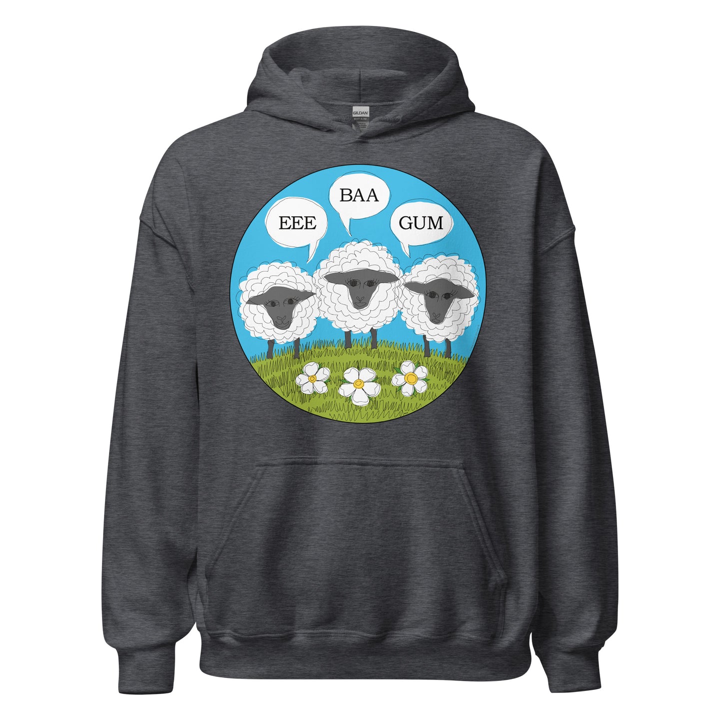 Eee By Gum Yorkshire Sheep Hoodie