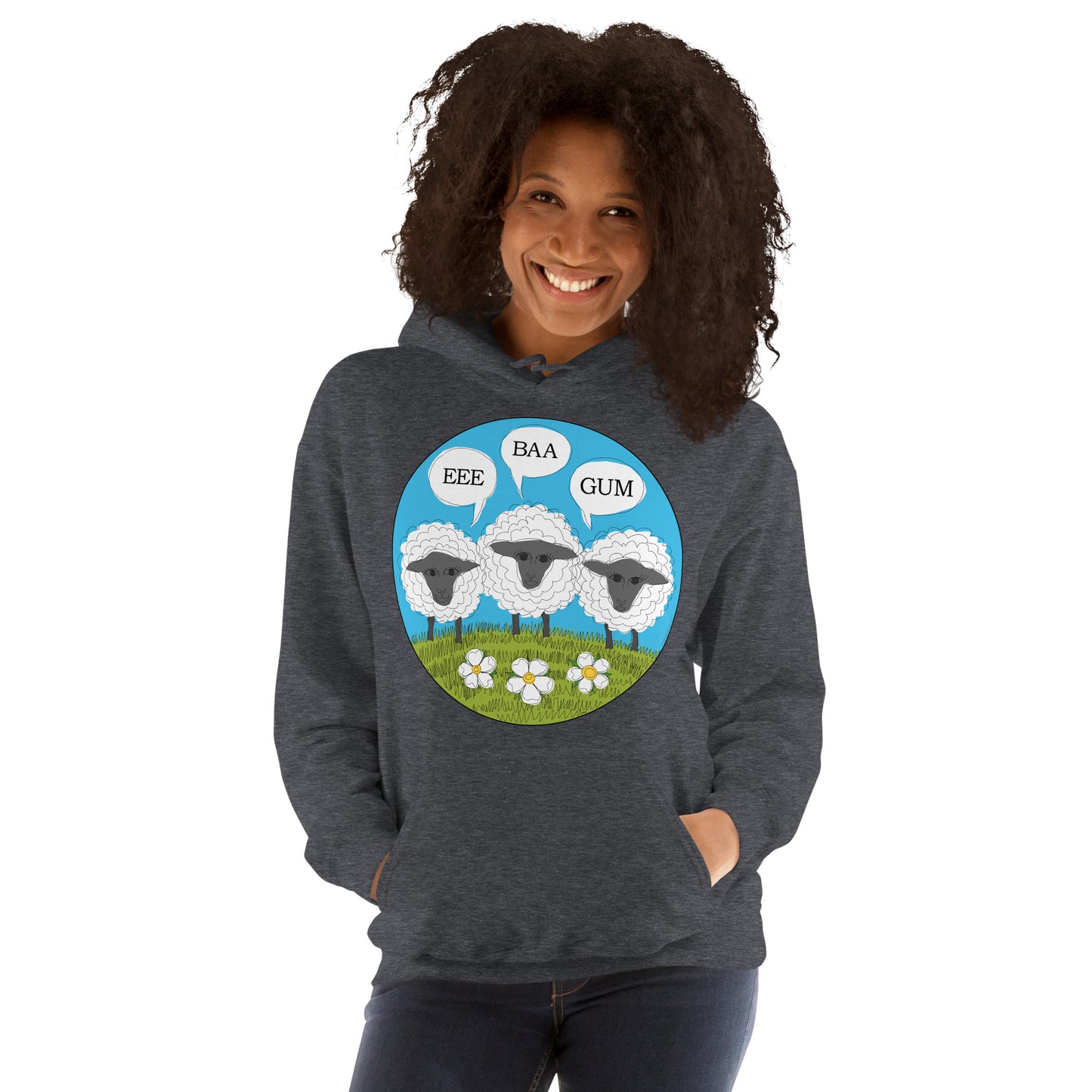 Eee By Gum Yorkshire Sheep Hoodie