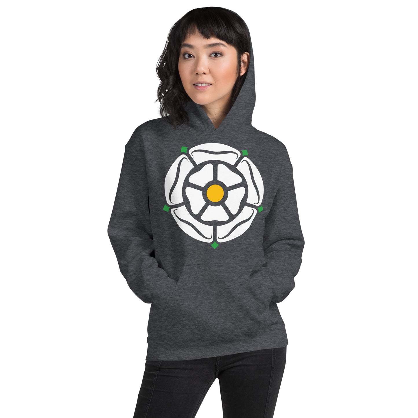 White Rose Hoodie