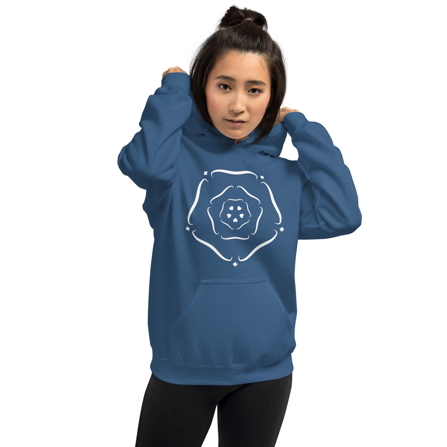 White Rose of Yorkshire Hoodie