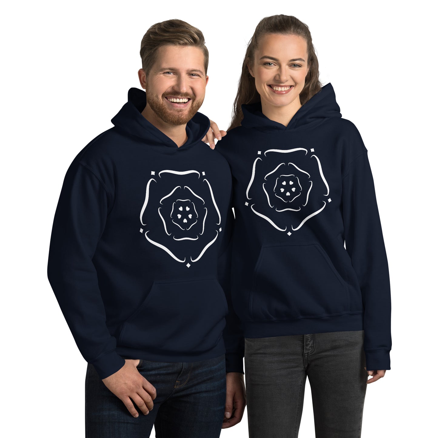 White Rose of Yorkshire Hoodie
