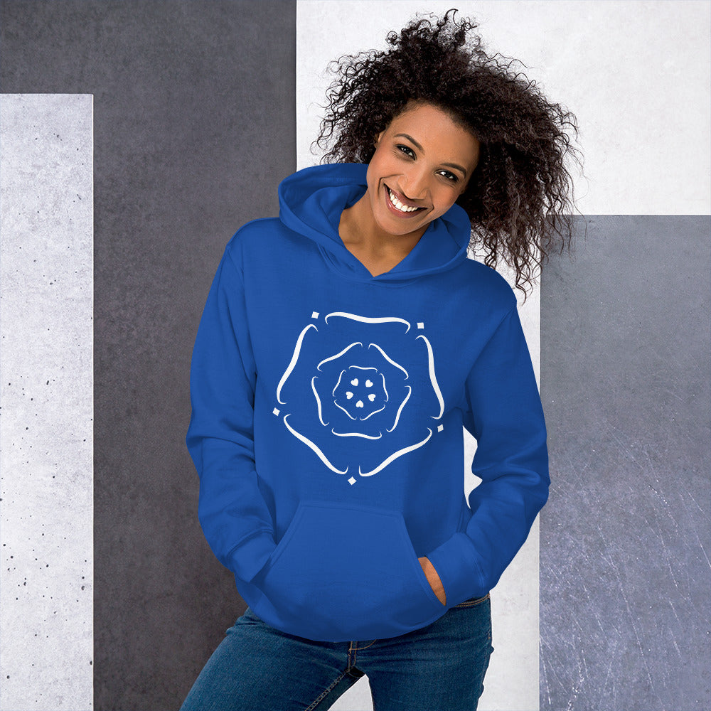 White Rose of Yorkshire Hoodie