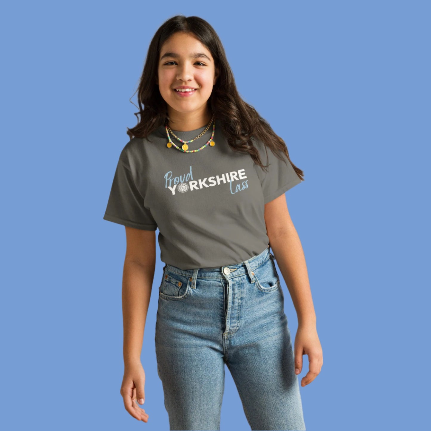 Kids Proud Yorkshire Lass T-shirt