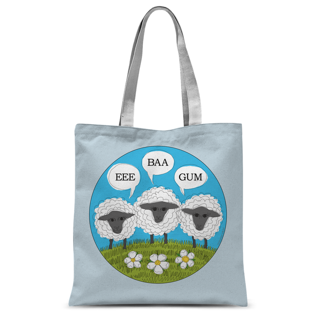 Eee Baa Gum Yorkshire Sheep Tote Bag