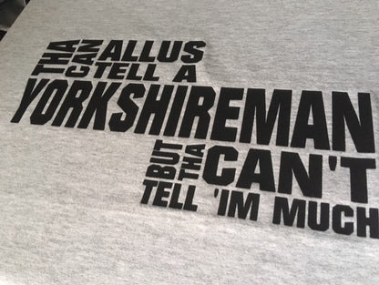 Sale Yorkshireman T-shirt - last few!